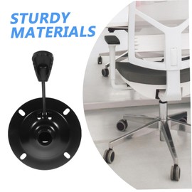 Ipetboom Barber Chair Swivel Base Plate Replacement Control Lift Mechanism for Beauty Chair Adjustable Round Base for Salon Equipment