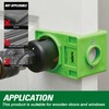 KATA 1-3/8" - 1-3/4" Door Lock Installation Kit with Large