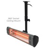 Heat Storm Tradesman 1500 Watt Infrared Heater Tripod Combo, Remote