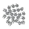 HEVERP 24PCS M4 5/32 Inches Stainless Steel Wire Rope Cable