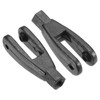 sourcing map 12Pcs Nylon Clevis M2 Thread Linkage 2mm End