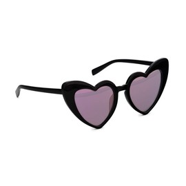 WEDDINGSTAR Women’s Unique Shaped Bachelorette Party Sunglasses - Black Heart Eyes