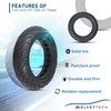 AlveyTech Solid Rubber 10" x 2.50" Honeycomb Tire - Fits