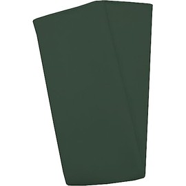SNAP DRAPE Market Place Cloth Napkins Washable, Overlocked Edges with Stain Resistance for Parties, Weddings, And Events, Spun Polyester, 20 X 20 Inches, Forest Green, Set of 12