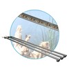 AQUARIUM-PLÜDERHAUSEN Terrarium LED Lighting Desert Reptiles Plants LED 30 cm