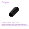 DMiotech 20pcs 4mm ID Black Screw Screw Protection Rubber End