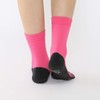 Tabio Football 5-Toe Socks, Made in Japan, Soccer, Futsal, pink,
