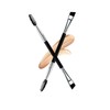 Ksvsonrvi 2PCS Eyebrow Brush, Professional Double-Ended Angled Eye Brow Brush