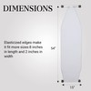 ZOES HOMEWARE Ironing Board Cover and Pad | 100% Cotton