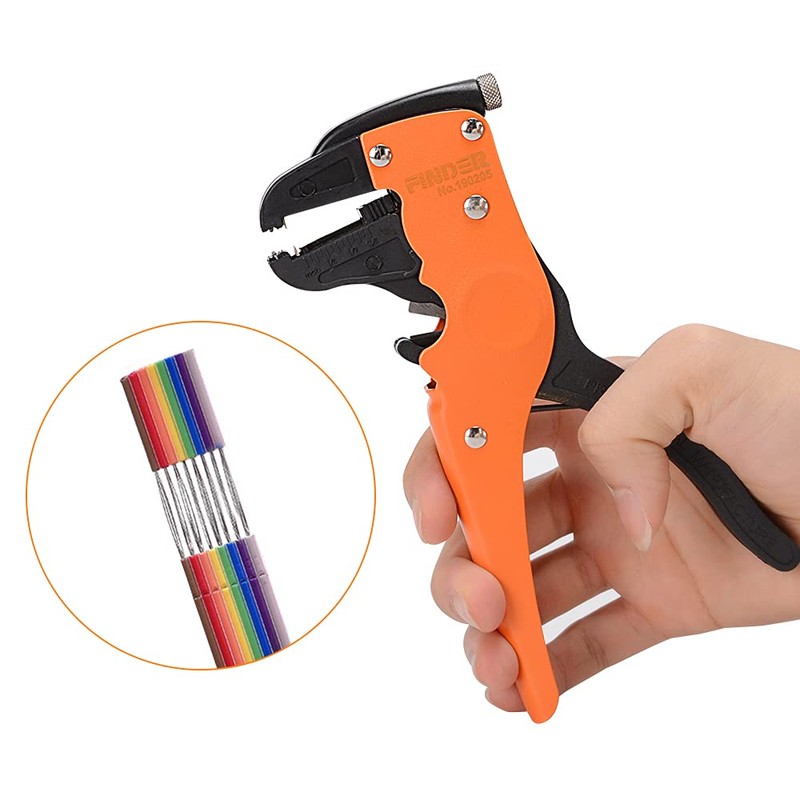 Convy Automatic Wire Stripping Tool, 0.2-6 mm, Red, convy-GJ111EU
