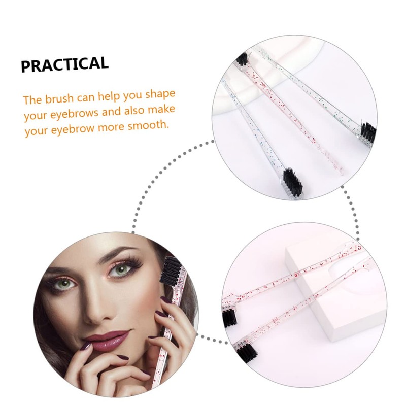 Baluue Sets Eyebrow Grooming Tool Kit Double-ended Brush Comb Women's