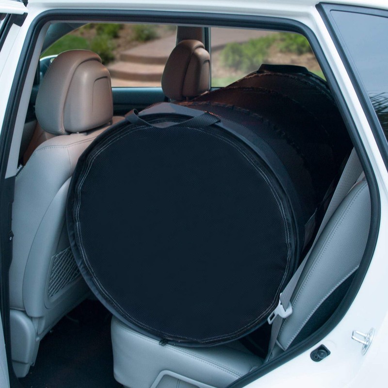 Pet Travel Tube Car Crate Kennel, Pet Containment Barrier Mesh