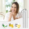 QEEROYO Small Pill Box Mini Pill Box Key Ring Waterproof
