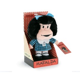 BARRADO Mafalda - Plush Mafalda 27 Cm - Super Soft Quality (Display, Blue)