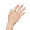 Kiss Salon Acrylic Nude French Nails, Cashmere, 31 Count