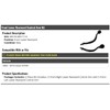 Front Lower Rearward Control Arm Kit - 2 Piece -