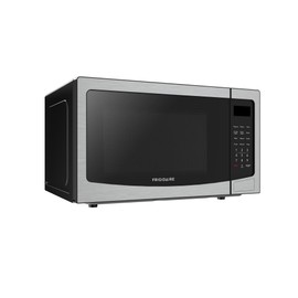 FRIGIDAIRE 1.1 Cu Ft Stainless Steel Countertop Microwave Oven, Multi Function, Programmable, 1000W, residential kitchen, Stainless