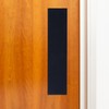 BRINKS Commercial - Commercial 15" Push Door Plate, Matte Black