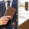 Flevel Pilot document holder, Pilot wallet, RFID-Blocking, Travel Wallet, Stylish