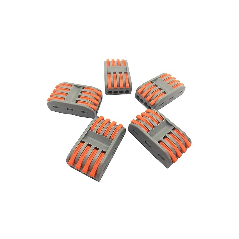 MTUERANC Compact Lever Wire Nuts Connectors - 4 Into 4
