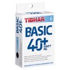 Tibhar Ball Basic 40+ SYNTT NG Pack of 6 White