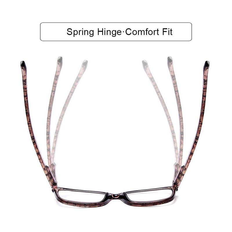 DOOViC 4 Pack Computer Reading Glasses Blue Light Blocking Anti