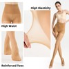 WiliW 2 Pairs Tights For Women, Control Top Indestructible Sheer