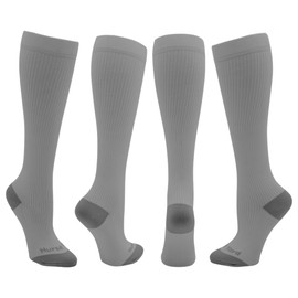 Nurse Yard Compression Socks for Nurses - Women & Men - 20-30mmHg Graduated Compression, Zero-Toe Compression, For Medical Staff, Nursing, Athletic Support Such As Running, Cycling, Hiking - 1 Pair