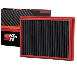 K&N Dryflow Lifetime Engine Air Filter:Dry Synthetic, Washable, Replacement Filter: Compatible with 2004-2008 Ford/Lincoln Truck and SUV V8 (F150, F250, F350, Expedition, Mark, Navigator), SA-2287