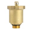 Veumoie Brass Automatic Air Vent Valve 1/2 inch Male Thread
