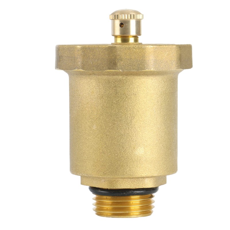 Veumoie Brass Automatic Air Vent Valve 1/2 inch Male Thread