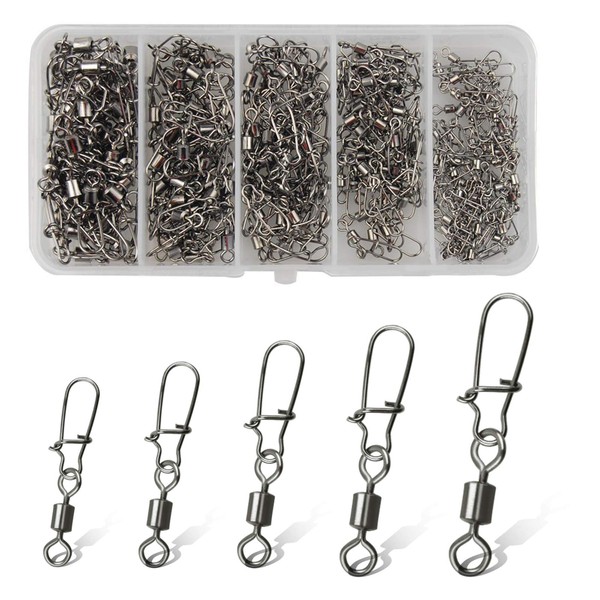 SHADDOCK Fishing Swivel Snap Sarkan Swivels with Snaps Snap Fishing