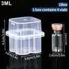 OrganiMax Refrigerator Storage Box – Peptide Vial Freezer Tube Container,