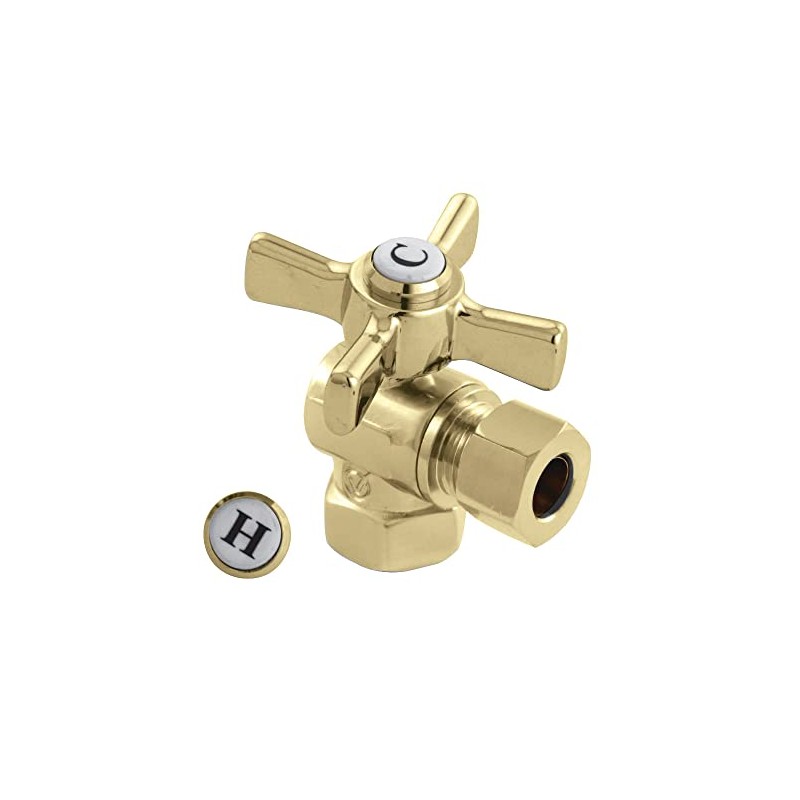 KINGSTON BRASS CC33102ZX Millennium 3/8-Inch FIP X 3/8-Inch OD Compression