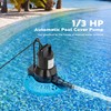 VIVOHOME Upgraded 2600GPH Automatic Pool Cover Pump, 1/3 HP Water