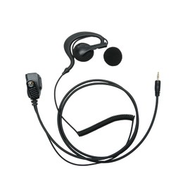 HEOPBIRD 1 Pin Walkie Talkie Earpiece Headset Compatible with Cobra Microtalk Walkie Talkie Two Way Radio G Shape 10 Pack