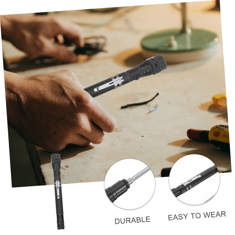 Operitacx Strong Magnetic Telescoping Tool Led Light for Factory Home