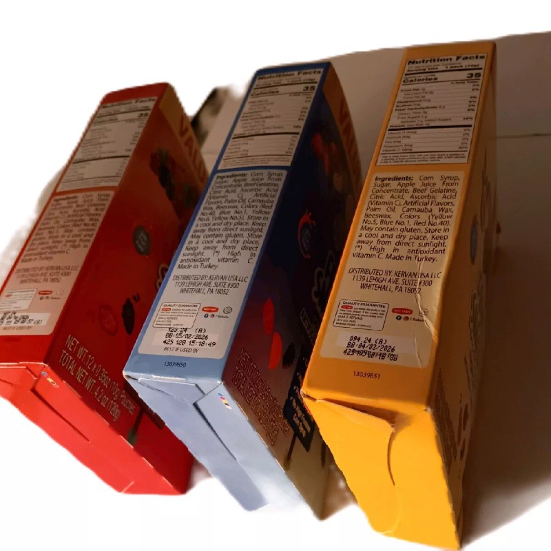 value pack fruit snacks box