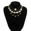 POTIANDEFUGUI Gold Starfish Shell Multilaye Layered Necklace for Women Summer