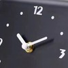 Desktop Clock Simple Modern Quiet Movement Metal Desk Clock Ornament