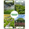 Rolcoassuns 100pcs Drip Irrigation 1/4" Universal Barbed Tee Fittings, 1/4