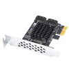 QNINE PCIe SATA Controller, 2 Port PCIe SATA III 6