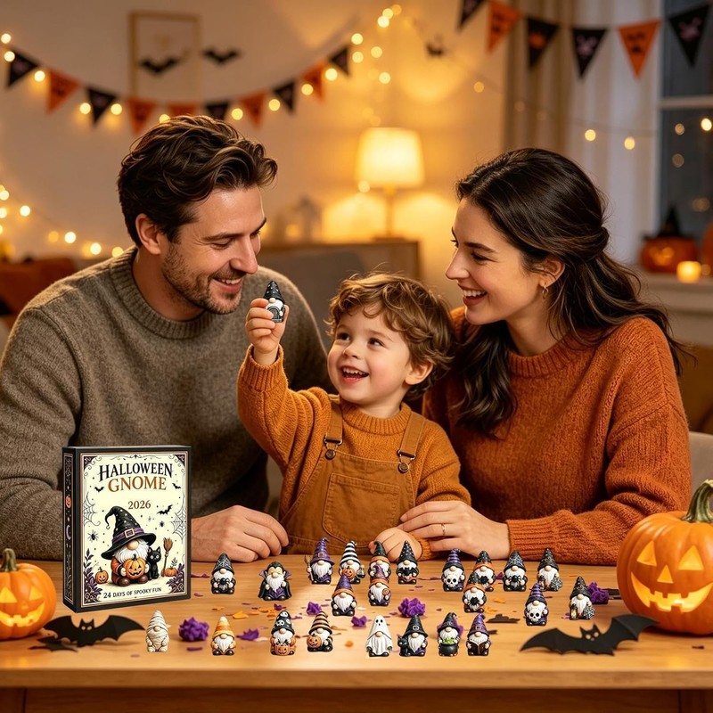 Calendario de Adviento Halloween Gnomos 3D 2024 LIGEL8TY4TBRAY2PUL