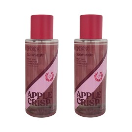 Victoria's Secret 2 New Victoria's Secret Pink Apple Crisp Fine Fragrance Body Mist Spray 8.4 oz