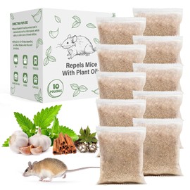 Pest Rodent Repellent Pouches, Peppermint Oil for Mouse, Roach, Ant, Spider, Squirrel, Mice, Rats, Pest Control Indoor Outdoor, Natural Mouse Deterrent Replace Traps Poison Family Pet Safe,20 Pack