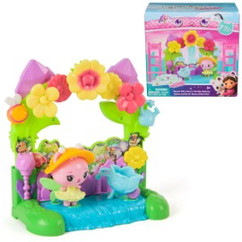 Gabby's Dollhouse: The Movie, Queen Kitty Fairy's Garden Balcony, with Toy Figure & Dollhouse Accessories, Kids Toys for Girls & Boys Ages 3 and Up