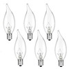 DXMKOP E12 Candle Light Bulbs,60W Candelabra Light Bulbs, E12 B10
