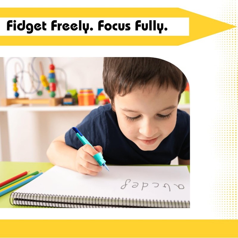 Write Right Learning Pencil Sleeves – Soft Textured Silicone Grip