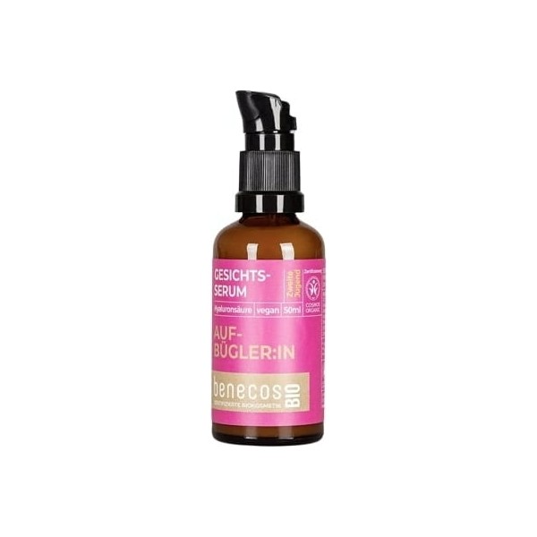 benecosBIO "Aufbügler:in" Face Serum, 50 ml