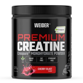Weider Premium Creatine (375g) Ciliegia, Creatina Monoidrato 100% Creapure